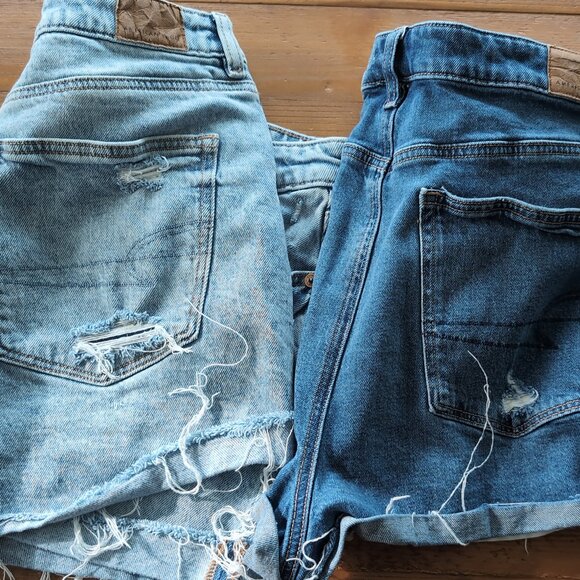 2 pairs, American Eagle Shorts, Size 10 - Picture 2 of 5